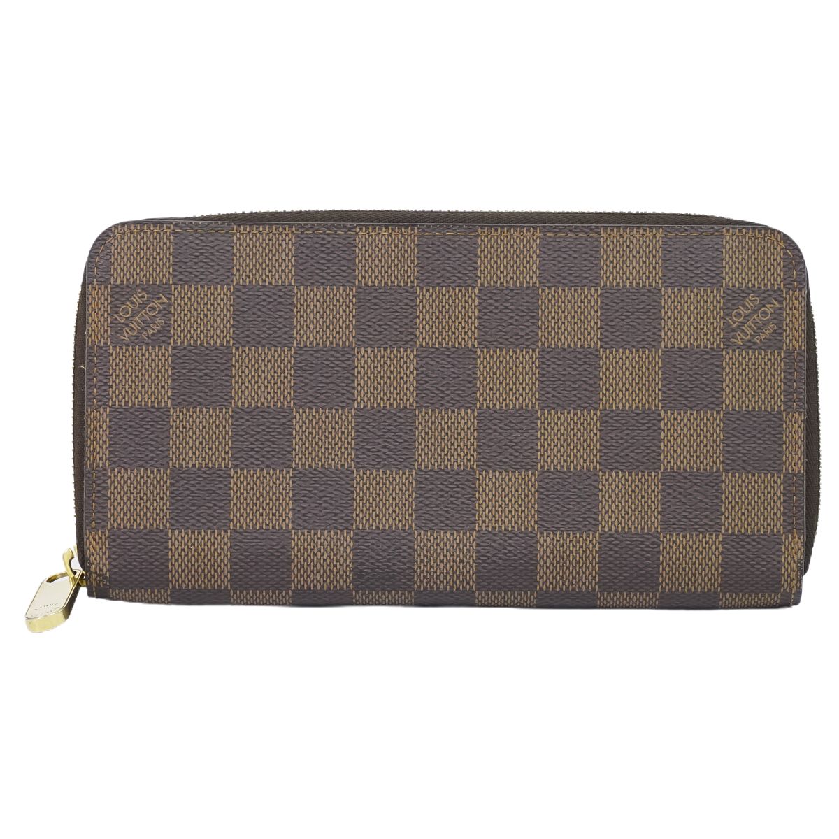 ルイヴィトン LOUIS VUITTON LV ジッピーウォレット ダミエ エベヌ ラウンドファスナー 長財布 ブラウン N60015 Zippy  Wallet ビトン 財布 ウォレット – BRAND BOX by HIRAKOBA