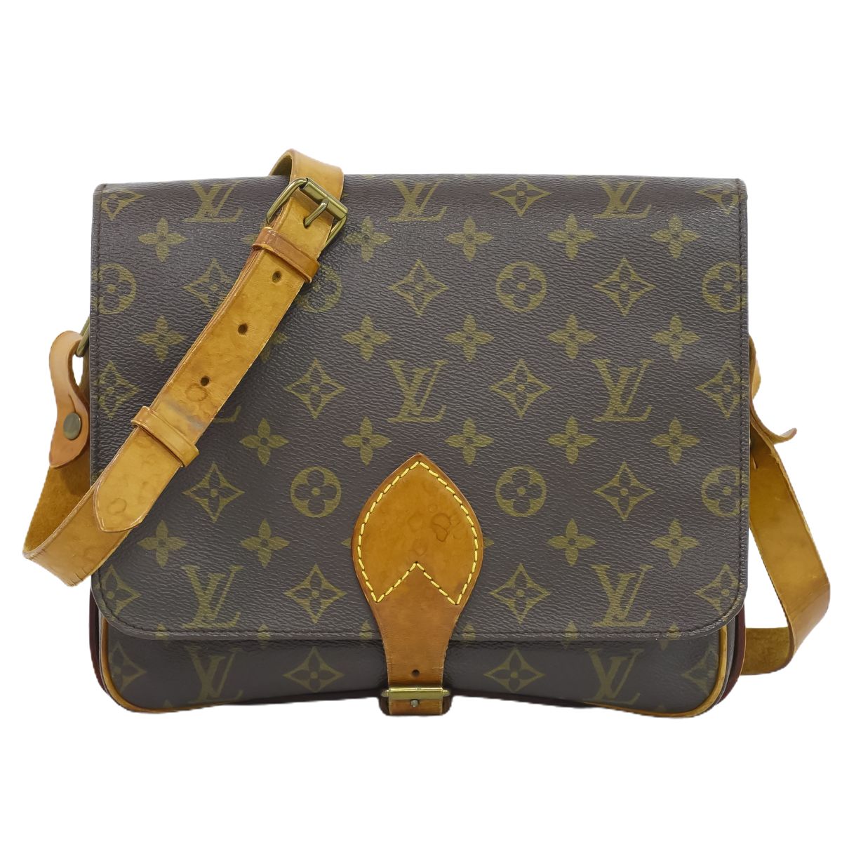 ルイヴィトン LOUIS VUITTON LV カルトシエール 22 MM モノグラム ショルダーバッグ ポシェット ブラウン M51253  Cartouchiere ビトン バッグ – BRAND BOX by HIRAKOBA