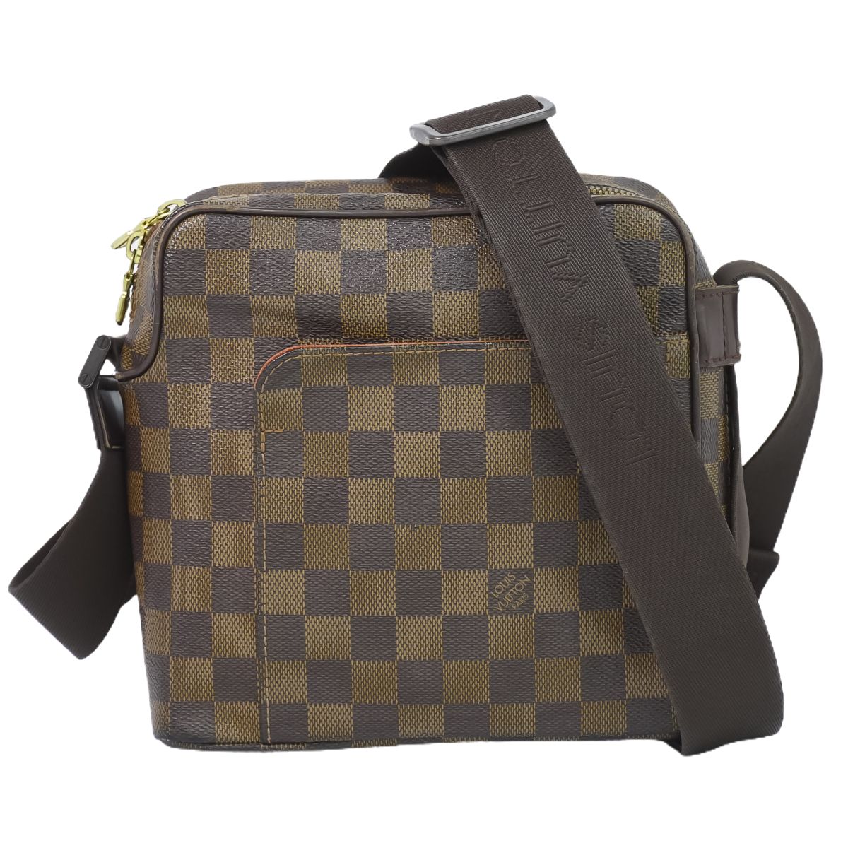 LOUIS VUITTON LV オラフ PM ダミエ エベヌ ショルダーバッグ N41442