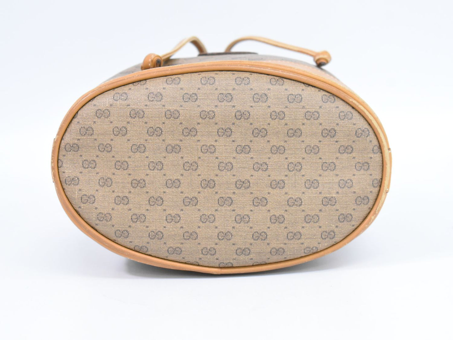 GUCCI オールドグッチ マイクロGG ショルダーバッグ ブラウン