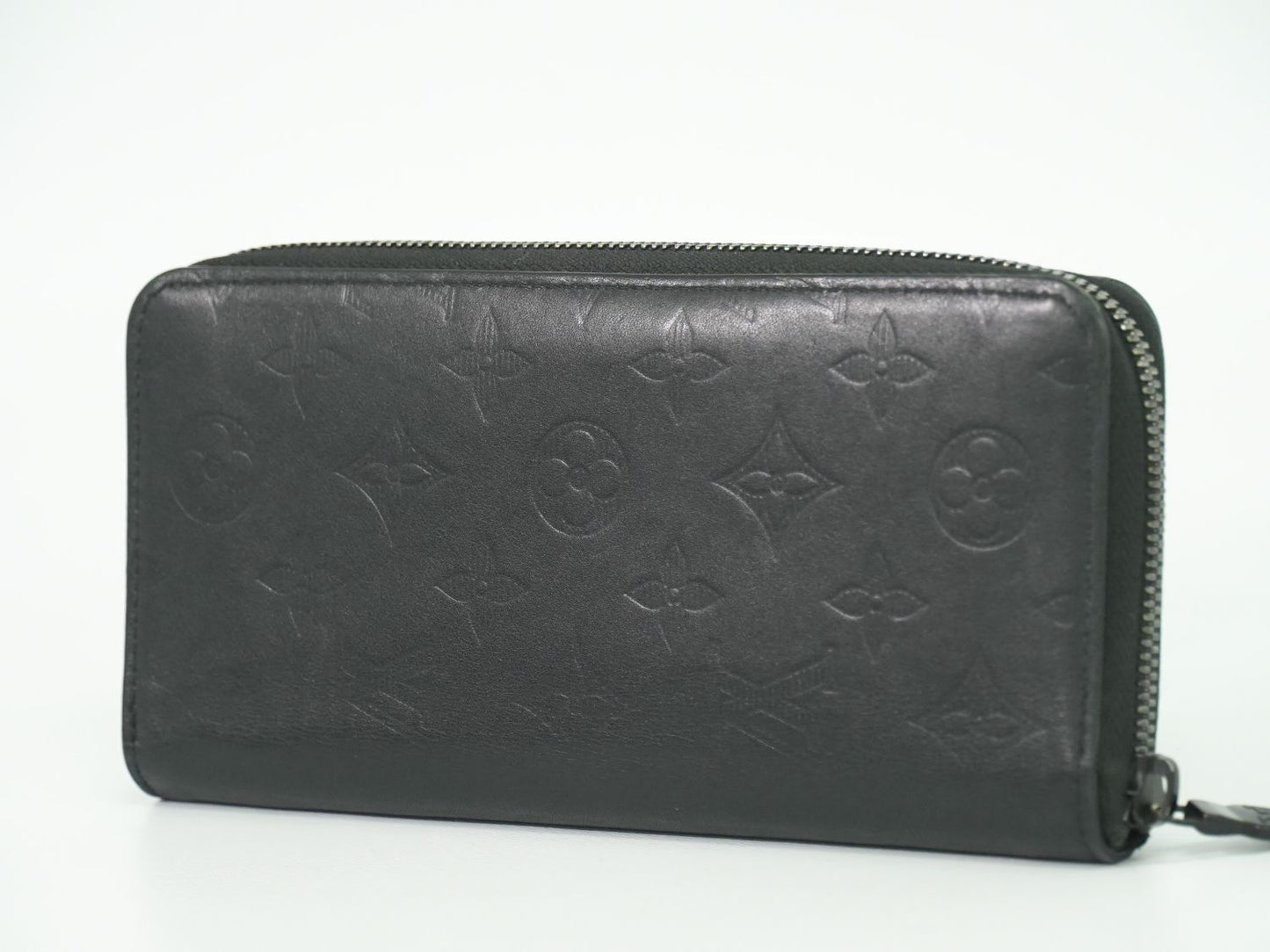 LOUIS VUITTON ジッピーウォレット ヴェルティカル モノグラム シャドウ 長財布 ノワール M62902