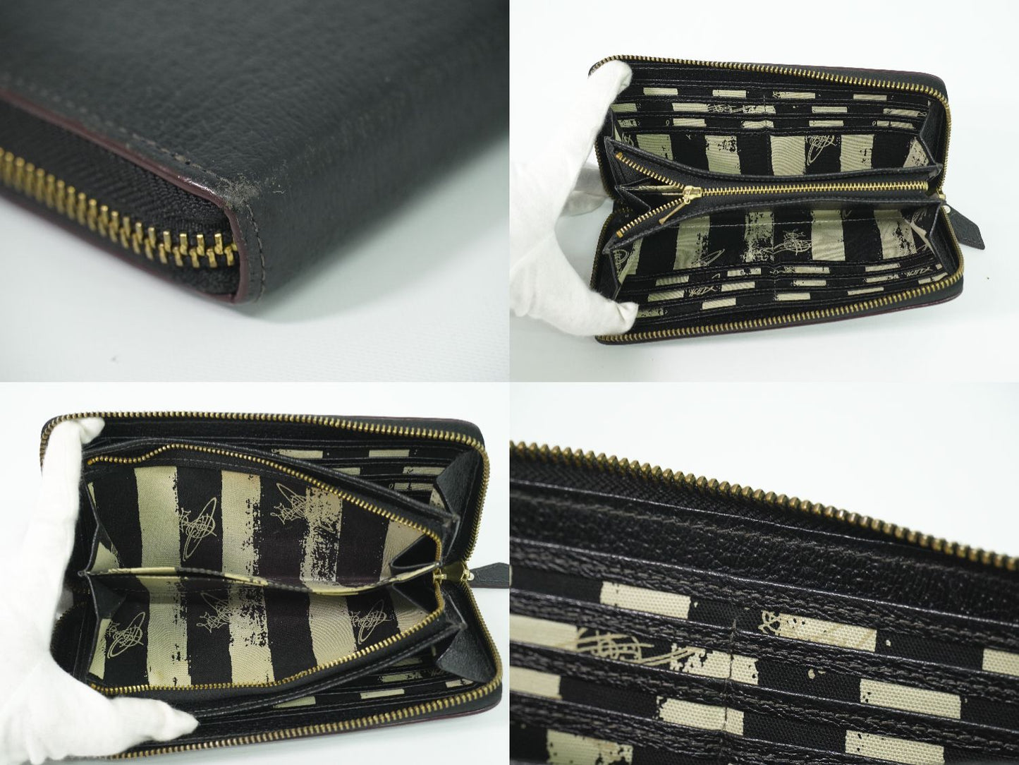 Vivienne Westwood オーブ ロングウォレット ブラック