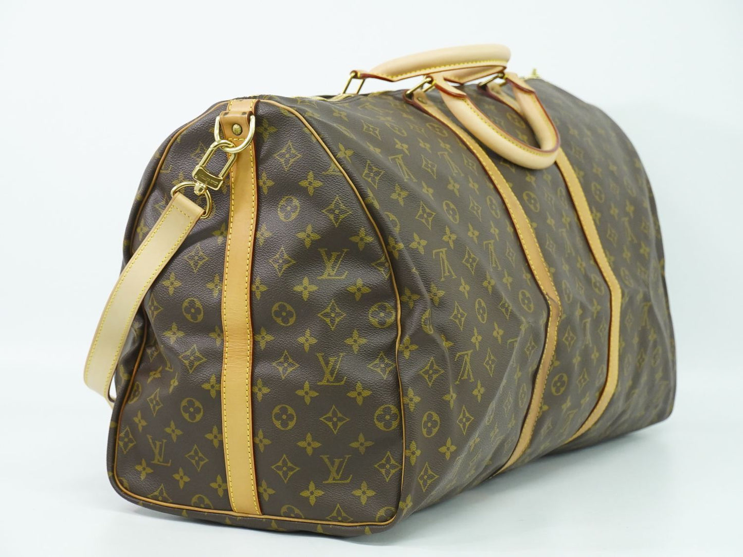 LOUIS VUITTON キーポルバンドリエール 60 モノグラム 2WAY ボストンバッグ M41412