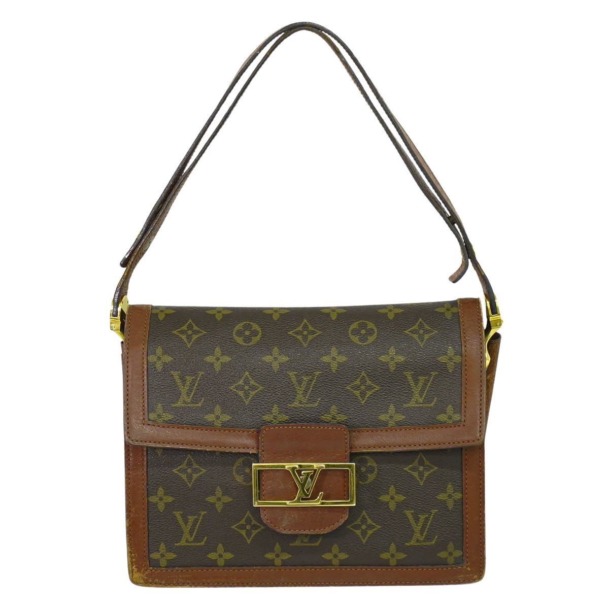 LOUIS VUITTON サック ドーフィーヌ モノグラム ショルダーバッグ M51410