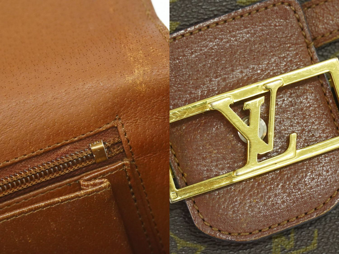 LOUIS VUITTON サック ドーフィーヌ モノグラム ショルダーバッグ M51410