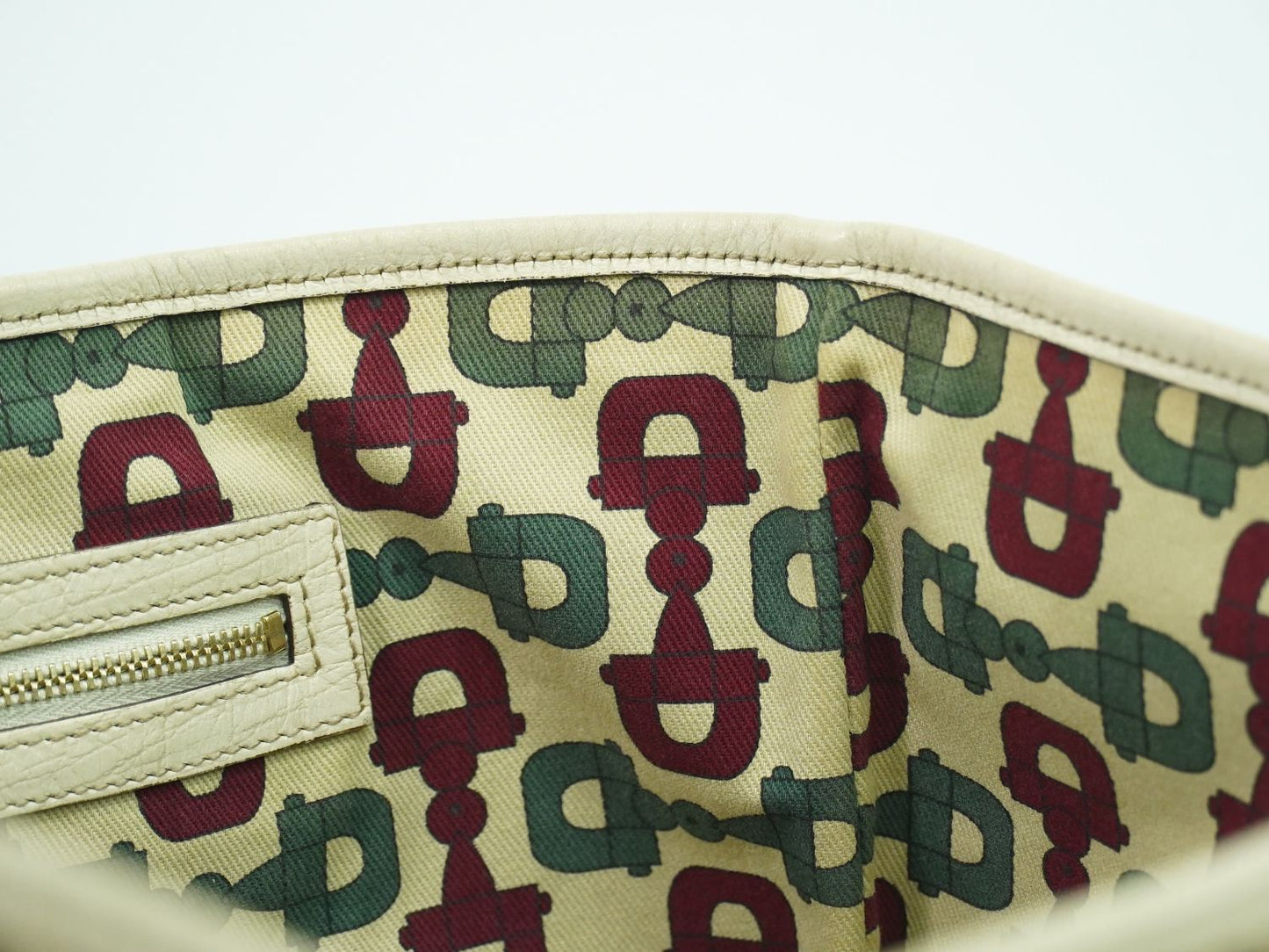 GUCCI シェリーライン トートバッグ ベージュ 137396