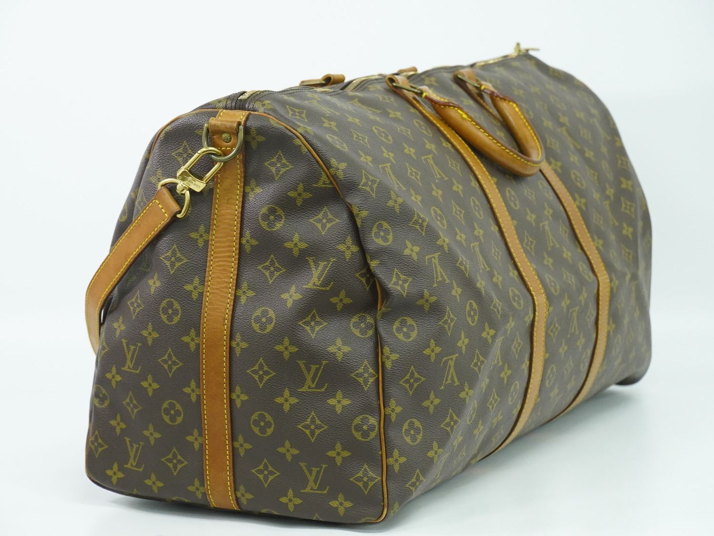 LOUIS VUITTON キーポルバンドリエール 60 モノグラム 2WAY ボストンバッグ M41412