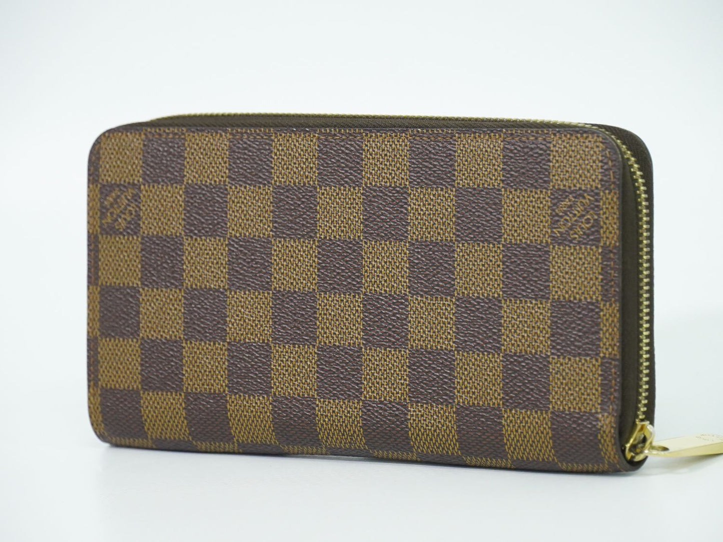 LOUIS VUITTON ジッピーウォレット ダミエ エベヌ 長財布 N60015