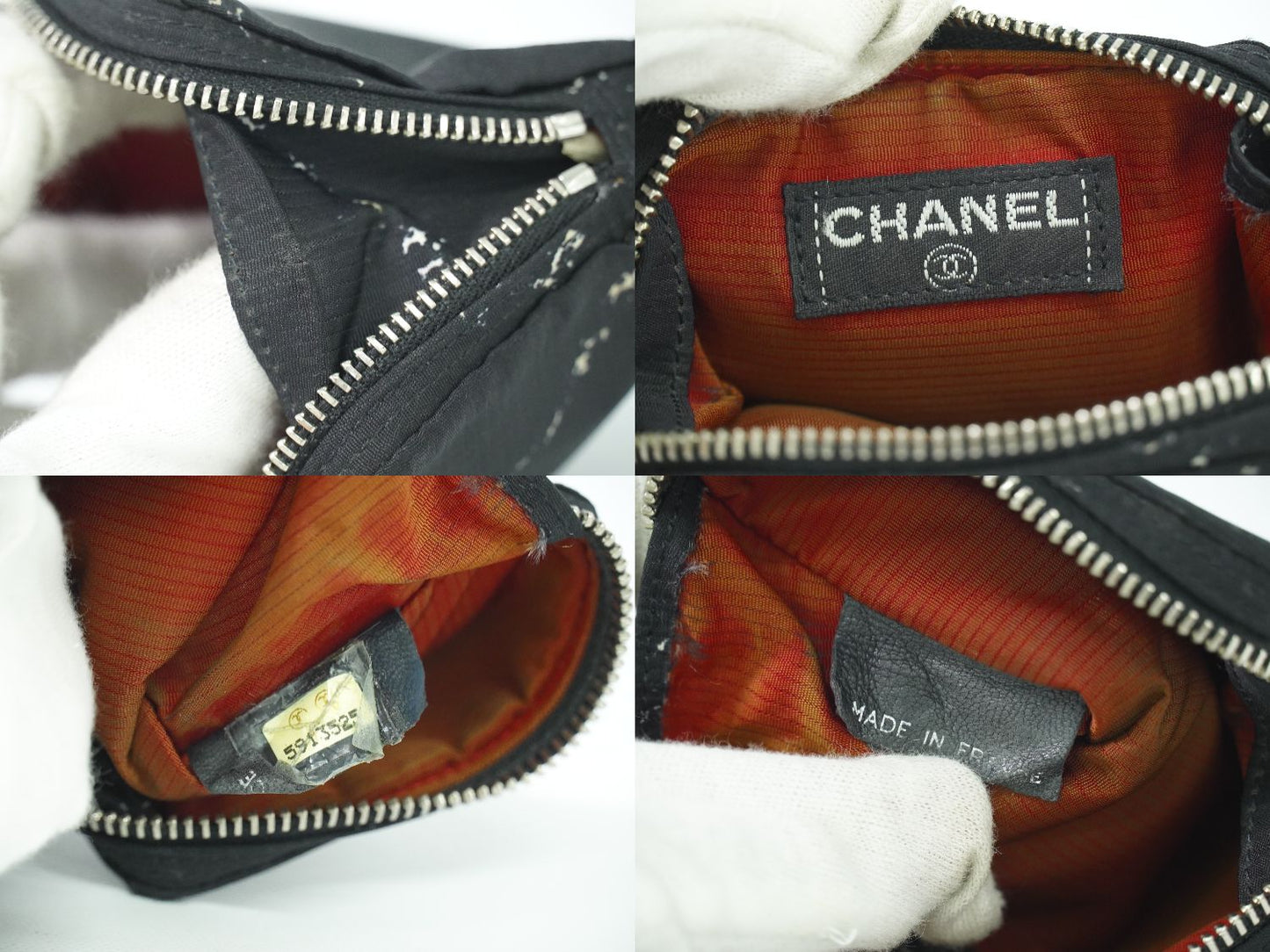 CHANEL トラベルライン コインケース ブラック
