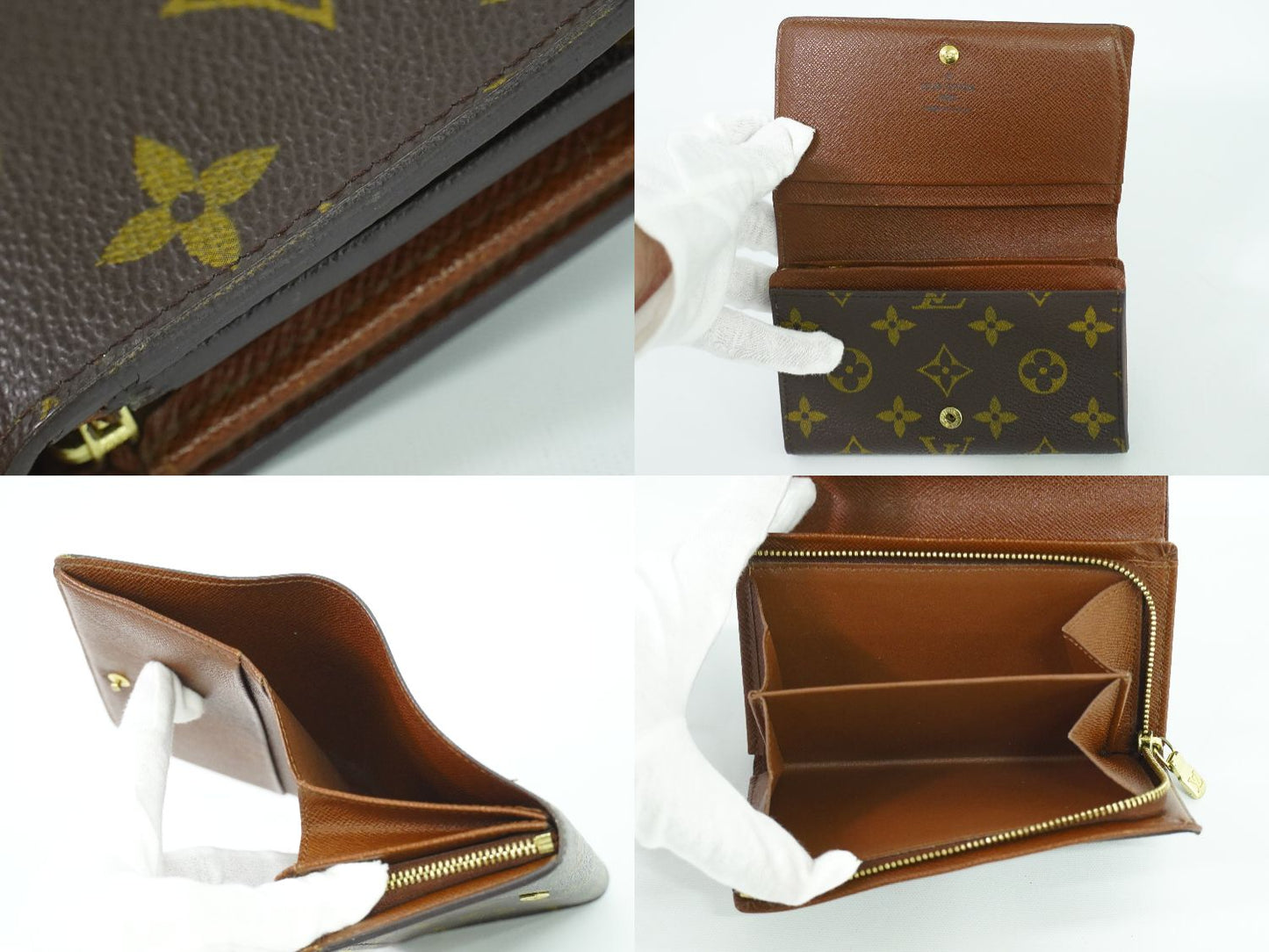 LOUIS VUITTON ポルトモネ ビエ トレゾール モノグラム 折財布 M61730