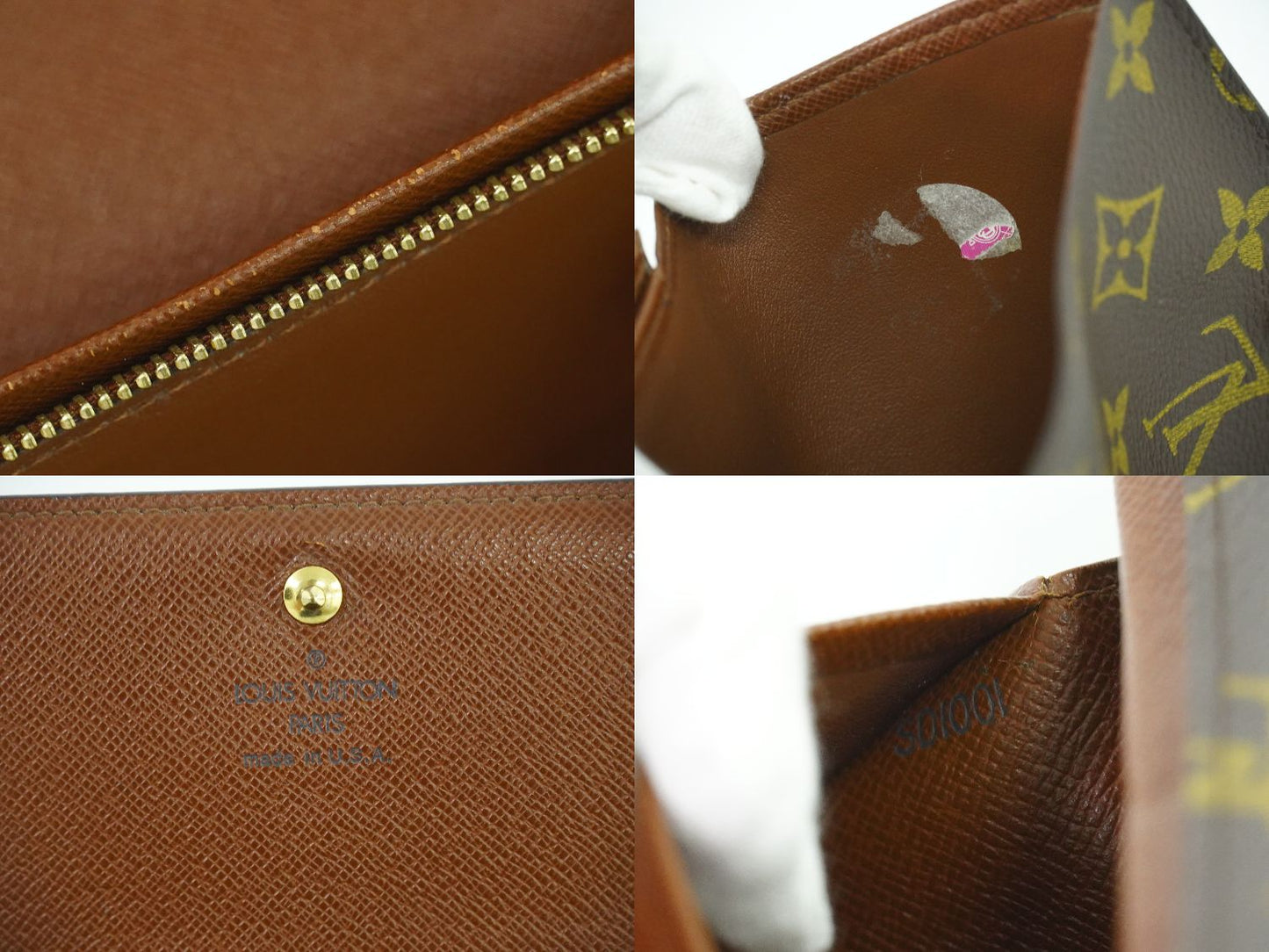 LOUIS VUITTON ポルトモネ ビエ トレゾール モノグラム 折財布 M61730