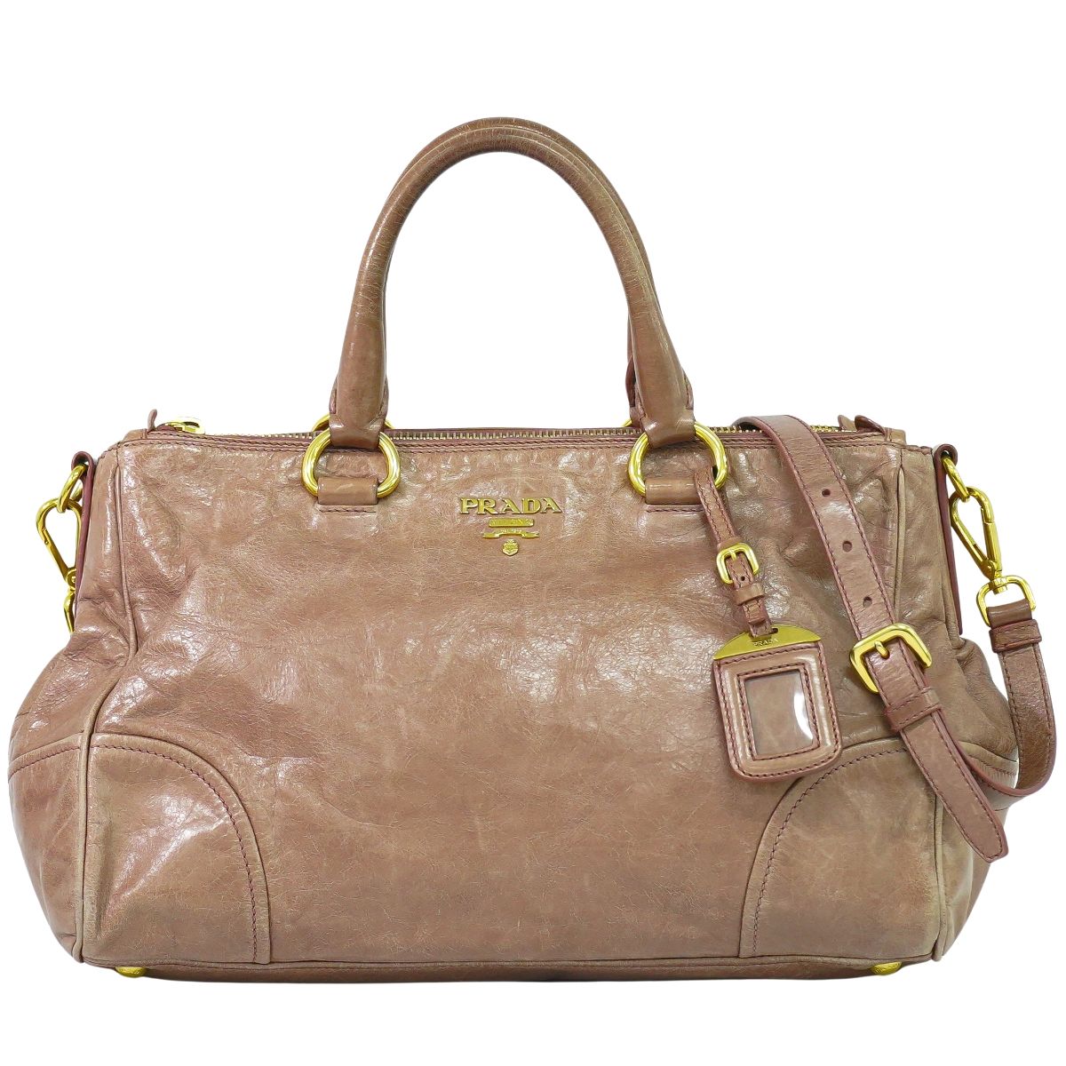 PRADA 2WAY ショルダーバッグ ピンク BN2324