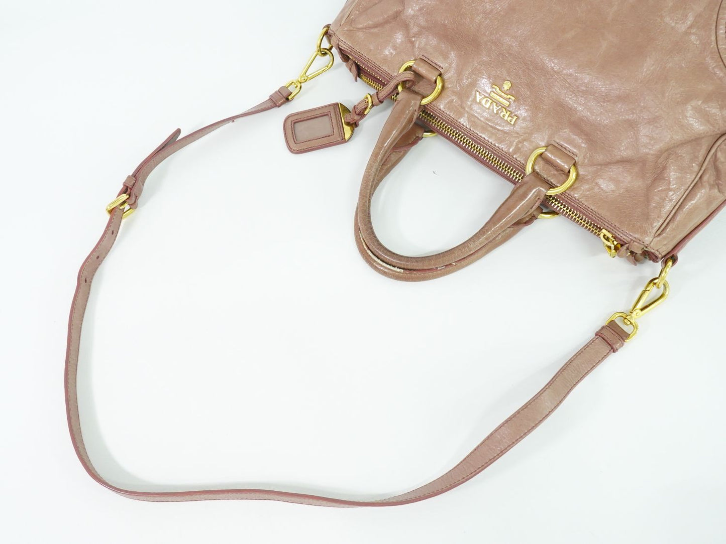 PRADA 2WAY ショルダーバッグ ピンク BN2324