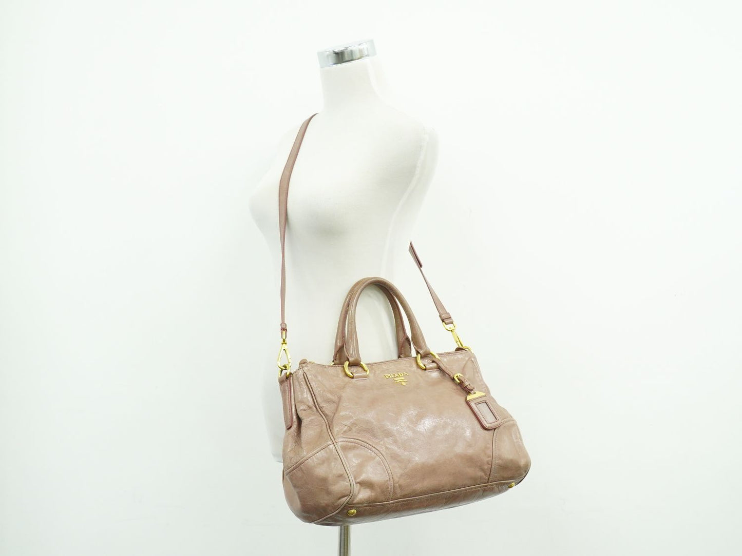 PRADA 2WAY ショルダーバッグ ピンク BN2324