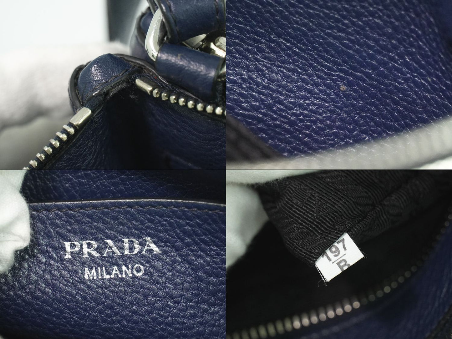 PRADA ショルダーバッグ ネイビー