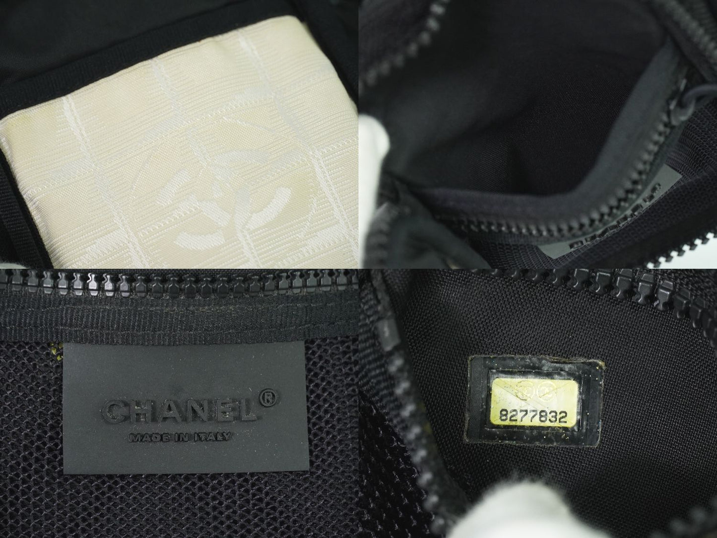 CHANEL ココマーク スポーツライン ショルダーバッグ ブラック ベージュ