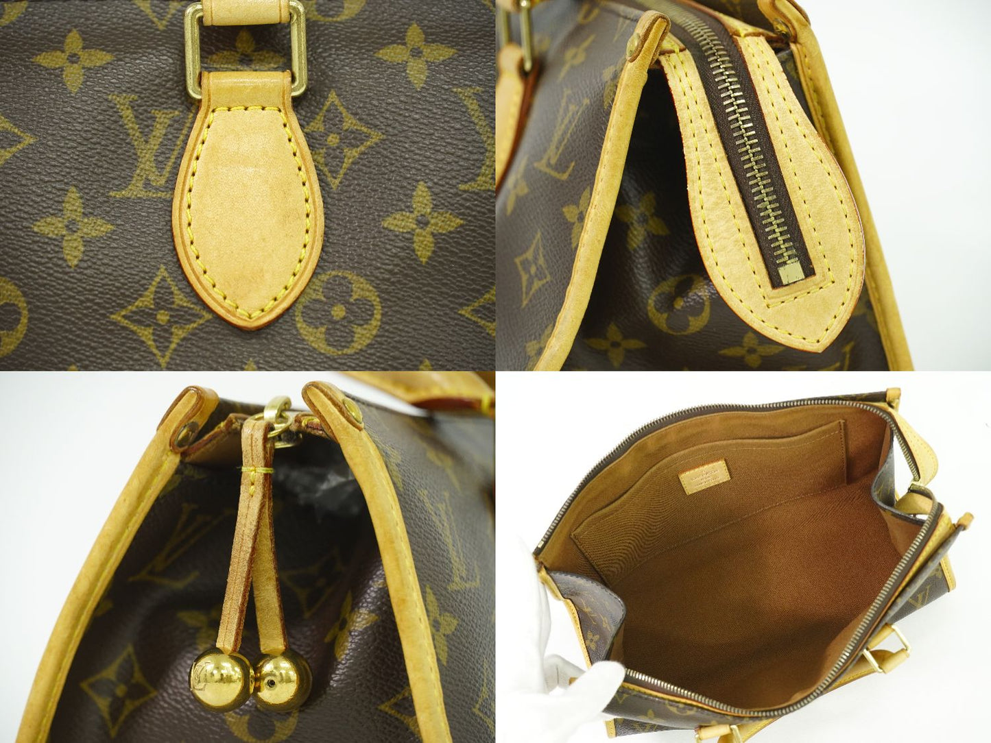 LOUIS VUITTON ポパンクール モノグラム ハンドバッグ M40009