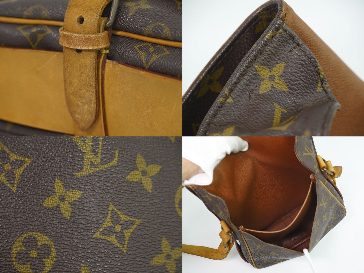 LOUIS VUITTON カルトシエール 22 MM モノグラム ショルダーバッグ M51253