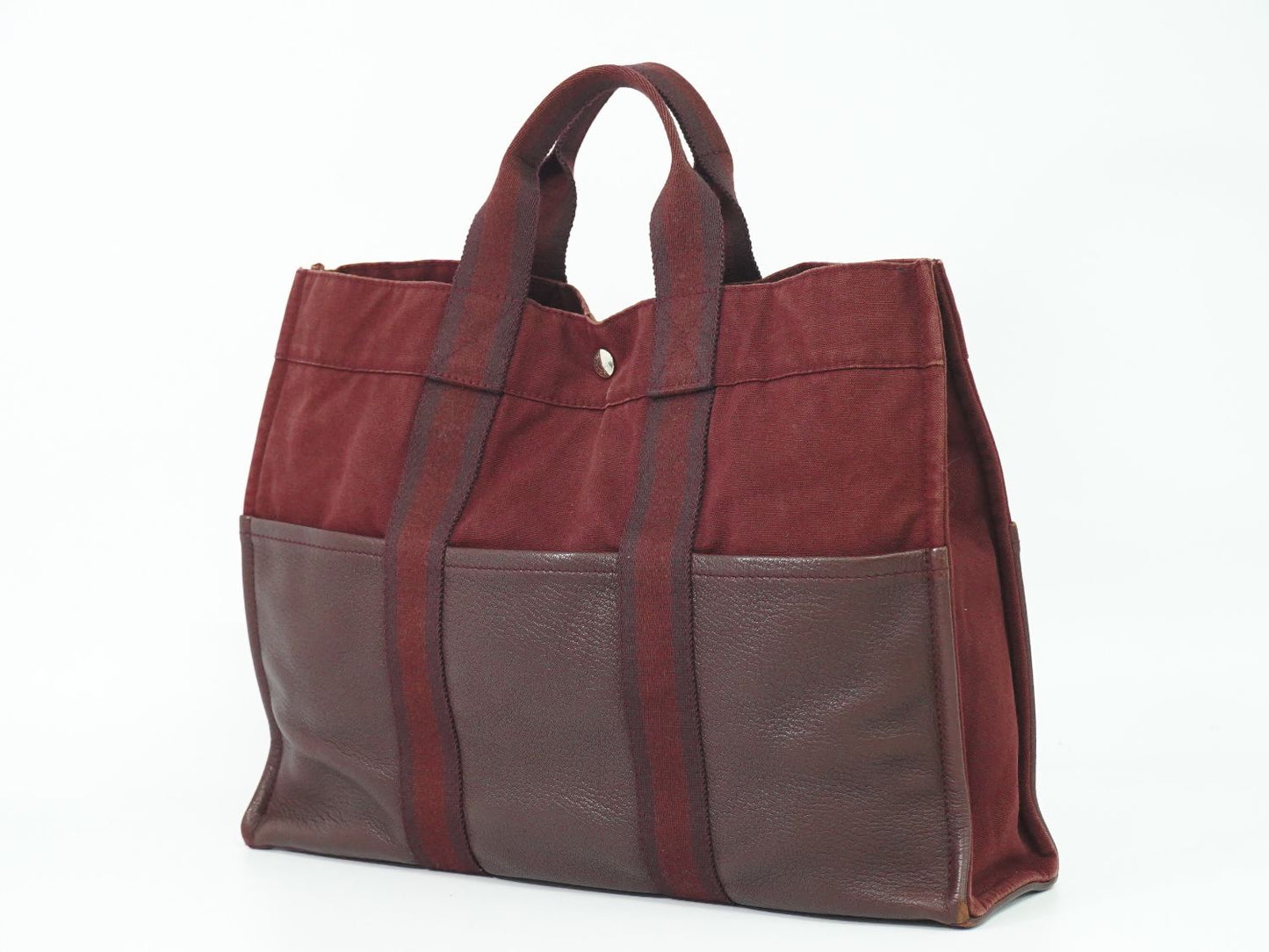 HERMES フールトゥ MM トートバッグ ボルドー