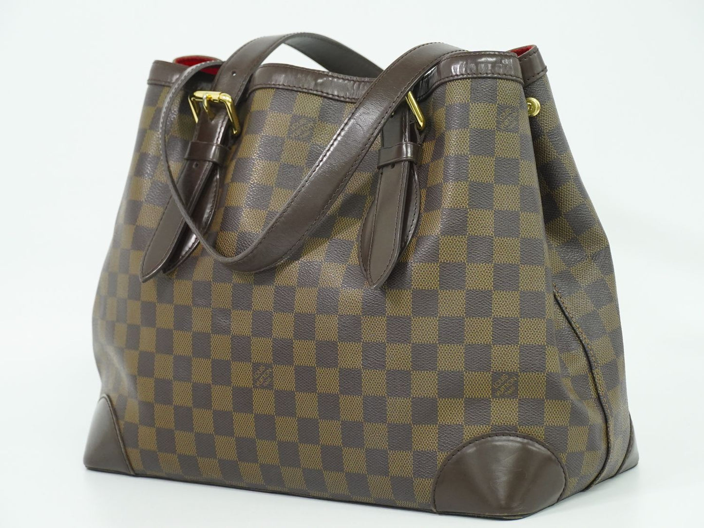 LOUIS VUITTON ハムステッド MM ダミエ エベヌ トートバッグ N51204