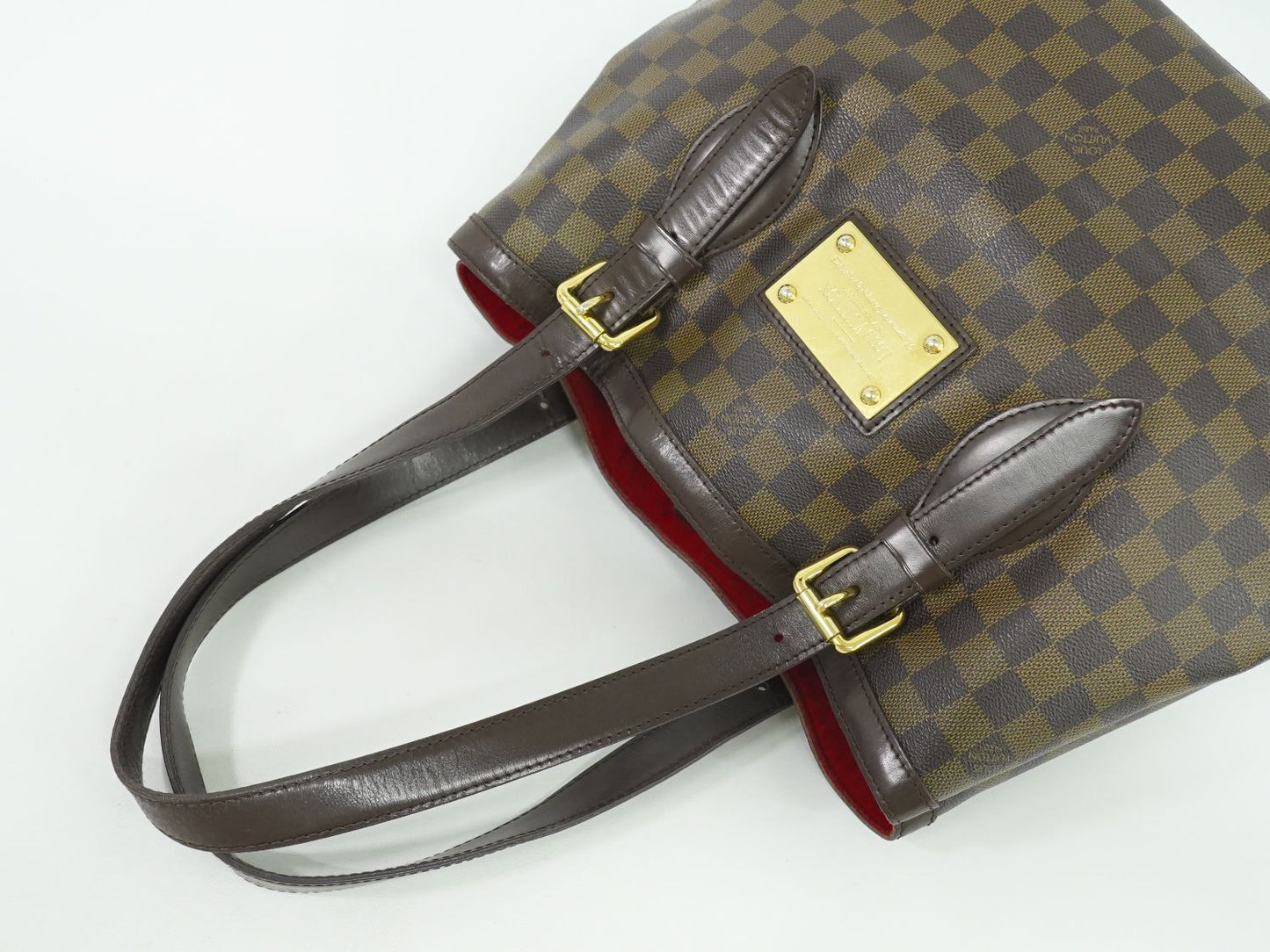 LOUIS VUITTON ハムステッド MM ダミエ エベヌ トートバッグ N51204