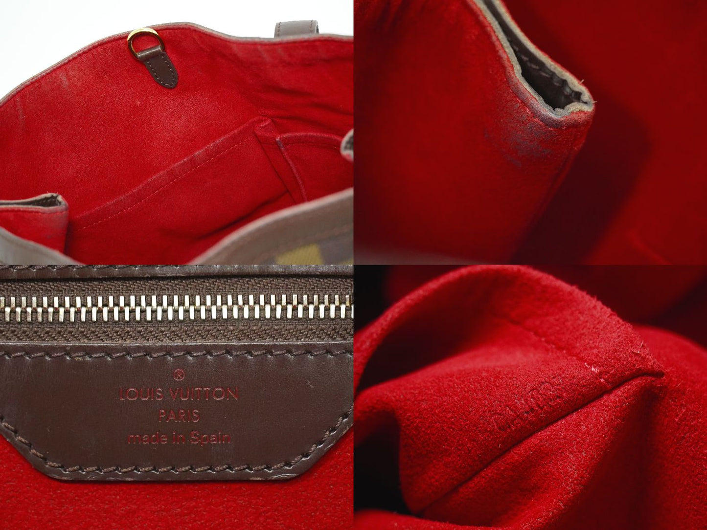 LOUIS VUITTON ハムステッド MM ダミエ エベヌ トートバッグ N51204