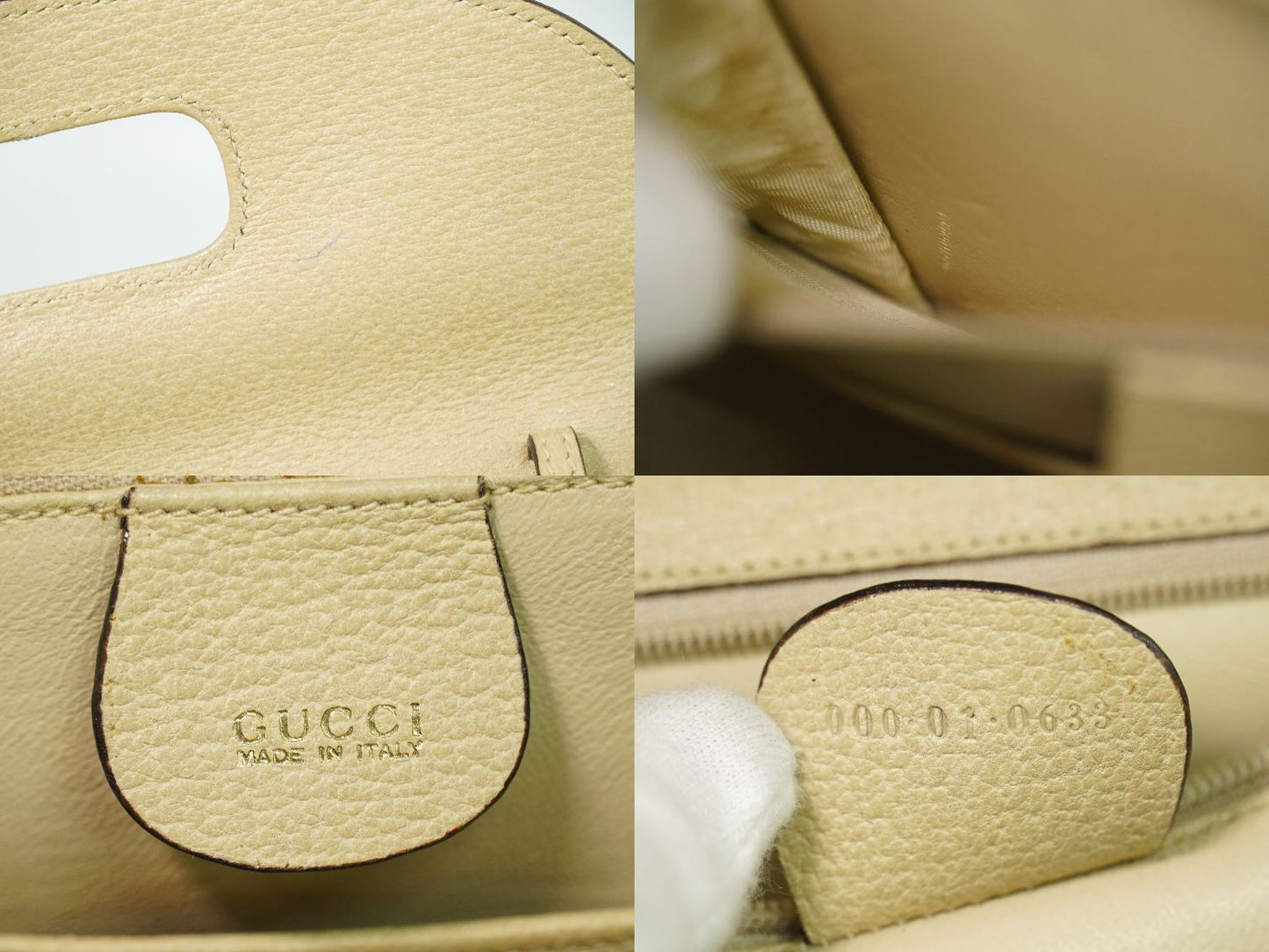 GUCCI バンブー ハンドバッグ ベージュ