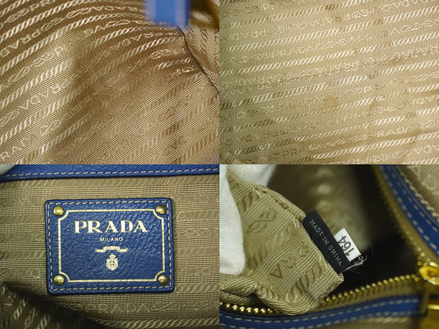 PRADA ショルダーバッグ ブルー