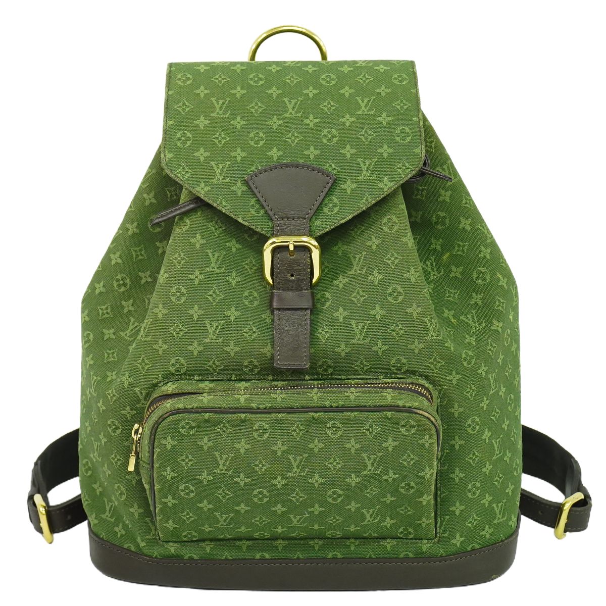 LOUIS VUITTON モンスリ GM モノグラム ミニ リュックサック カーキ M92456