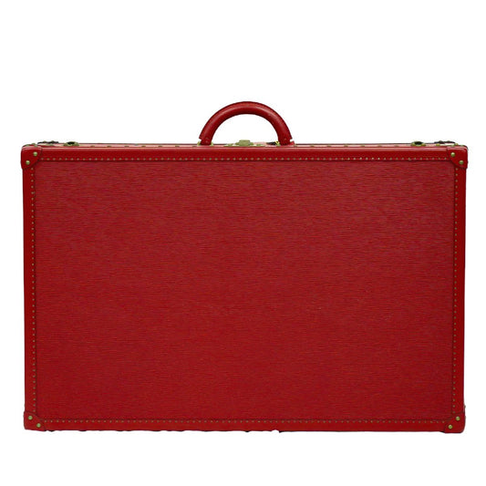 LOUIS VUITTON LV アルゼール 80 エピ レザー トランク レッド