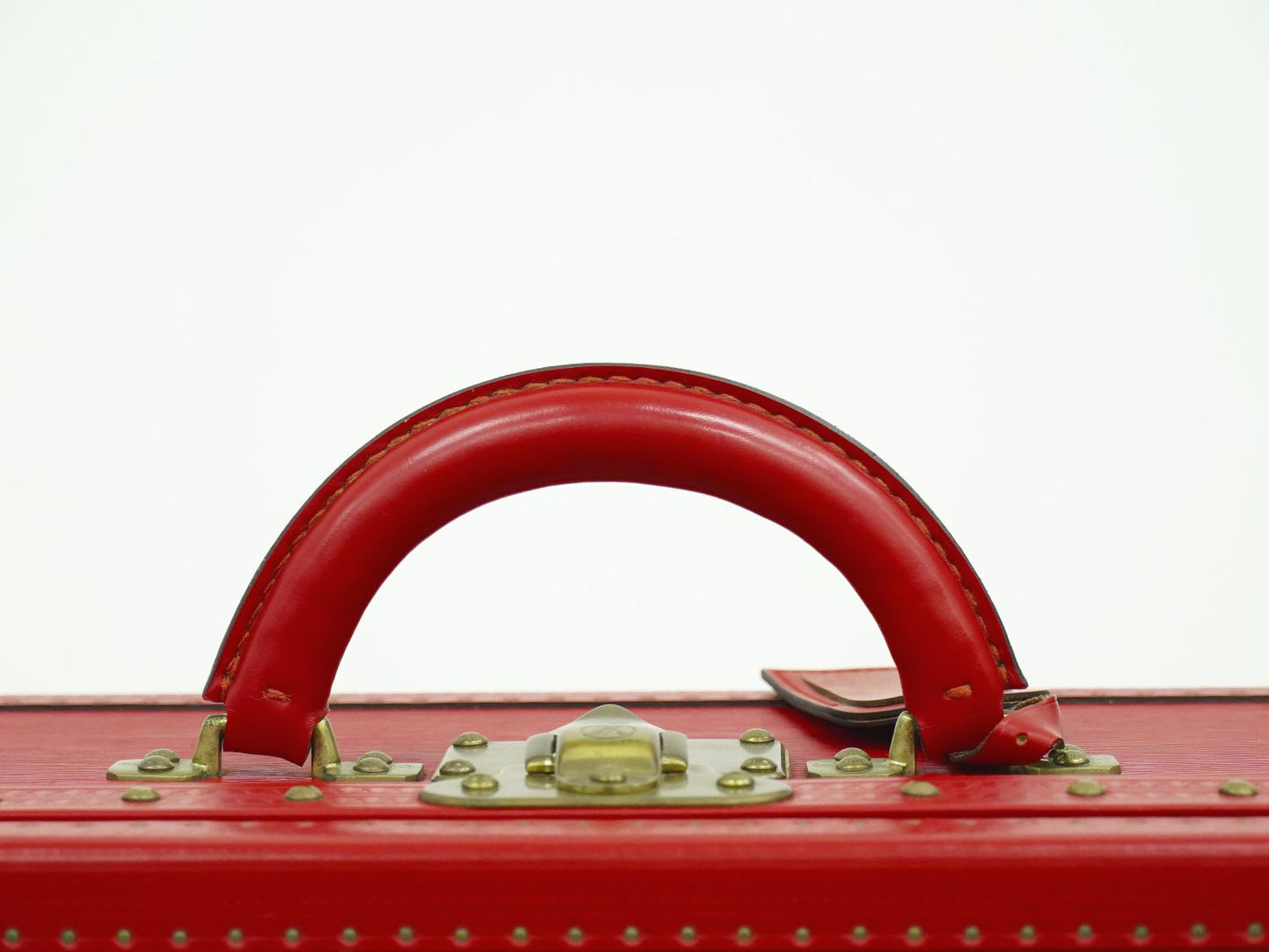 LOUIS VUITTON アルゼール 75 エピ レザー トランク カスティリアンレッド