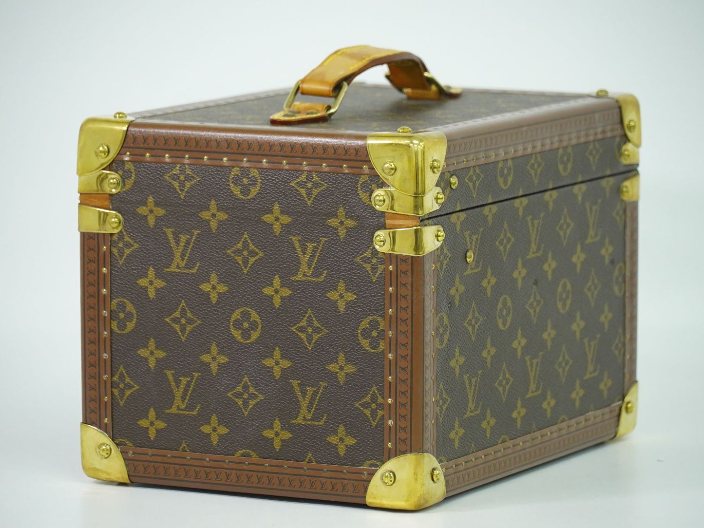 LOUIS VUITTON ボワット フラコン モノグラム メイクボックス M21828