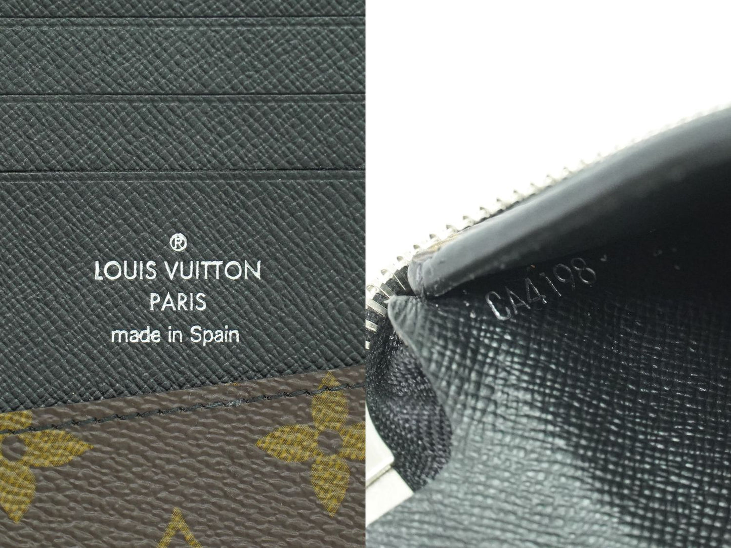 LOUIS VUITTON ジッピーウォレット ヴェルティカル モノグラム マカサー 長財布 M60109