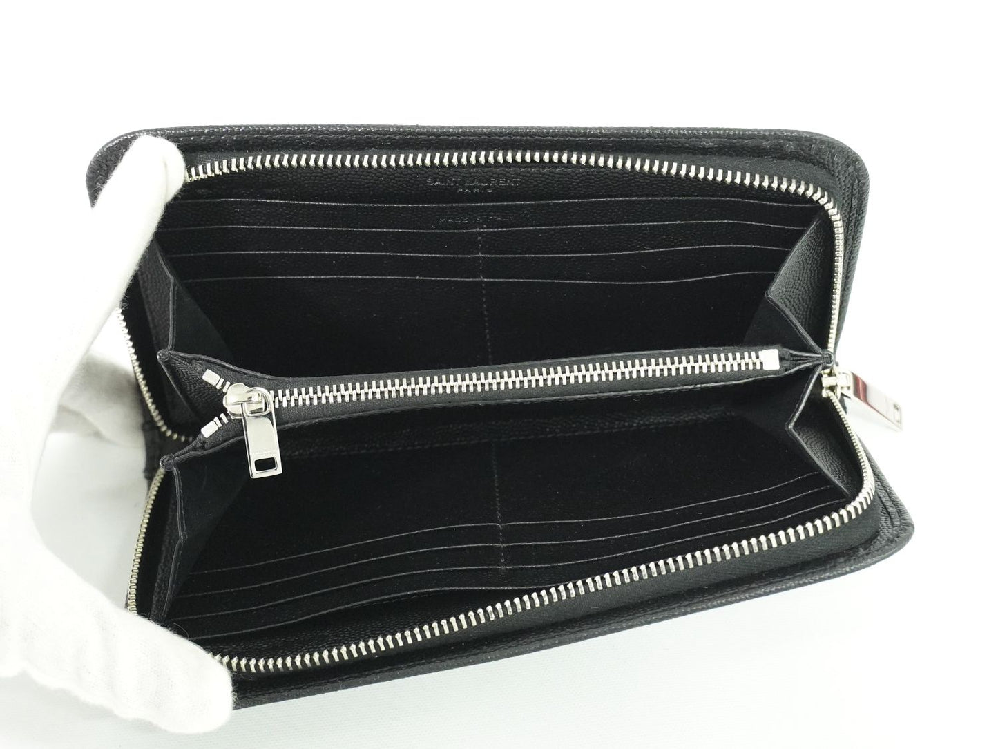 SAINT LAURENT 長財布 ブラック
