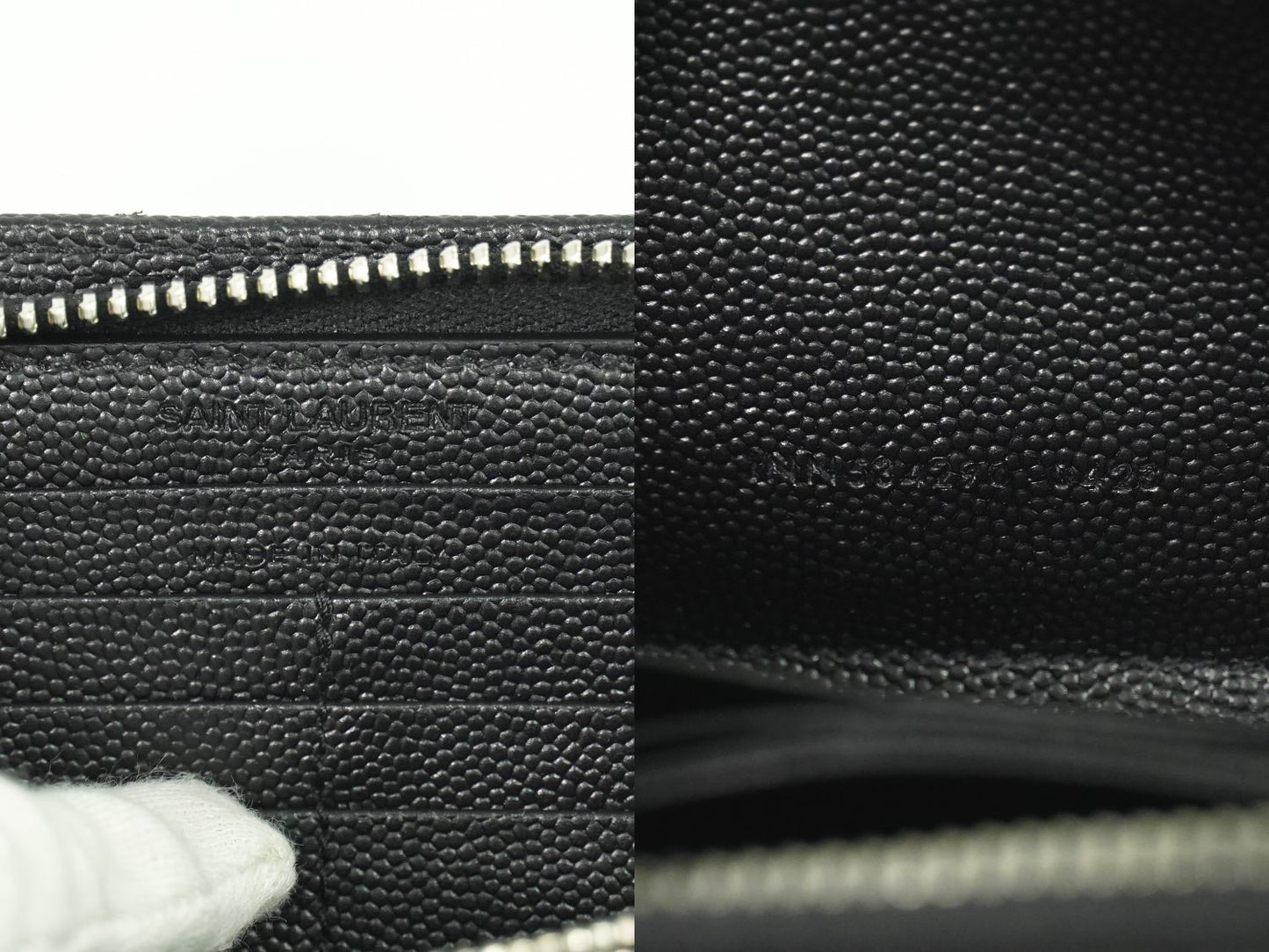 SAINT LAURENT 長財布 ブラック