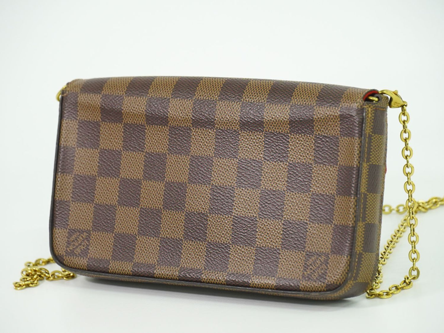 LOUIS VUITTON ポシェット フェリシー ダミエ エベヌ ショルダーバッグ N63032