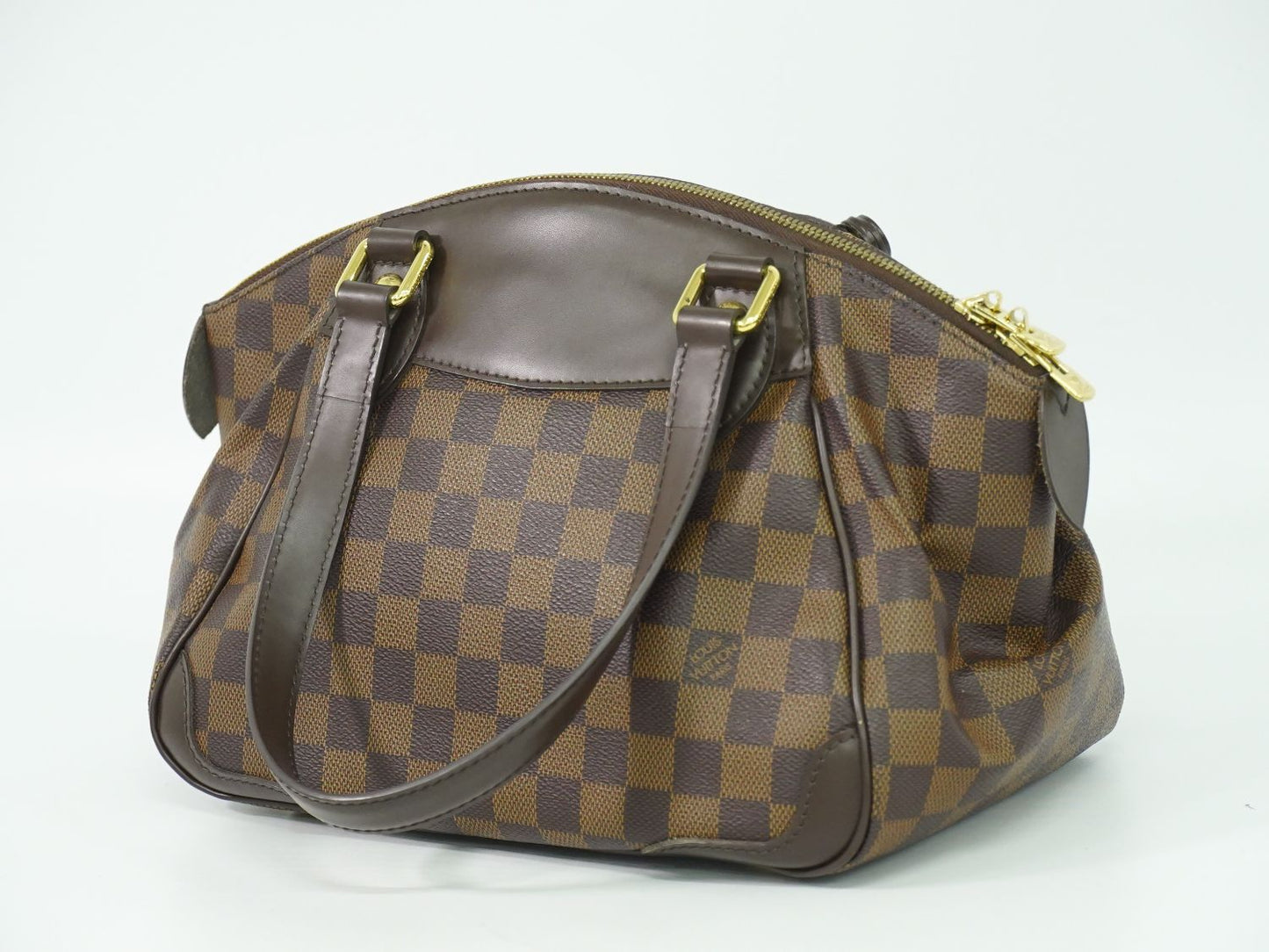 LOUIS VUITTON ヴェローナ PM ダミエ エベヌ トートバッグ N41117
