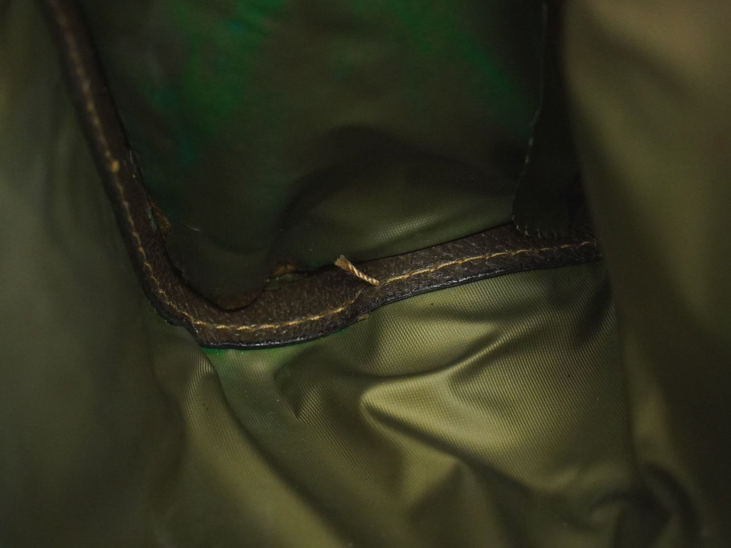 GUCCI PARFUMS シェリーライン GGスプリーム クラッチバッグ ベージュ ブラウン
