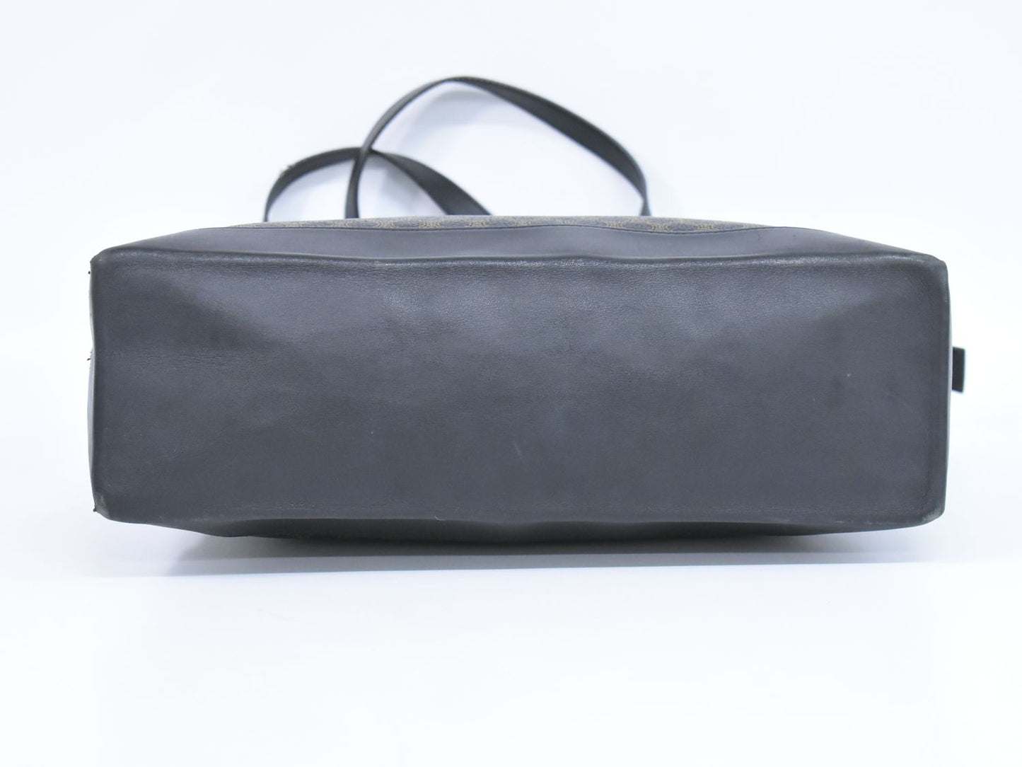 CELINE マカダム トートバッグ ブラック ブラウン