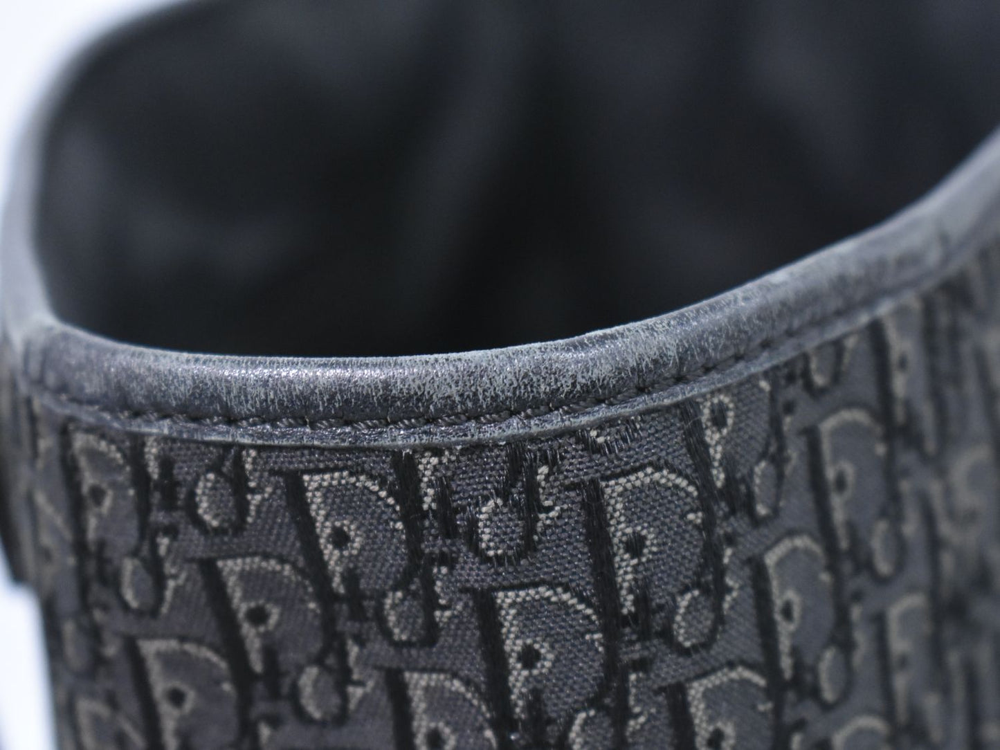 Christian Dior トロッター ショルダーバッグ ブラック