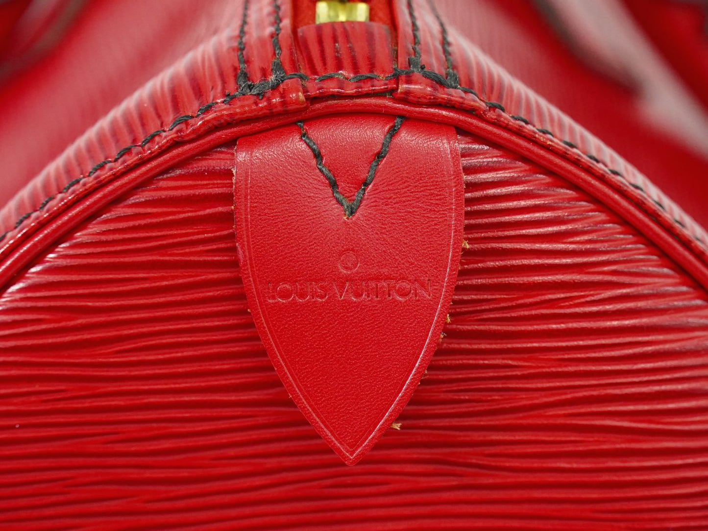 LOUIS VUITTON スピーディ 35 エピ レザー ミニボストンバッグ カスティリアンレッド M42997