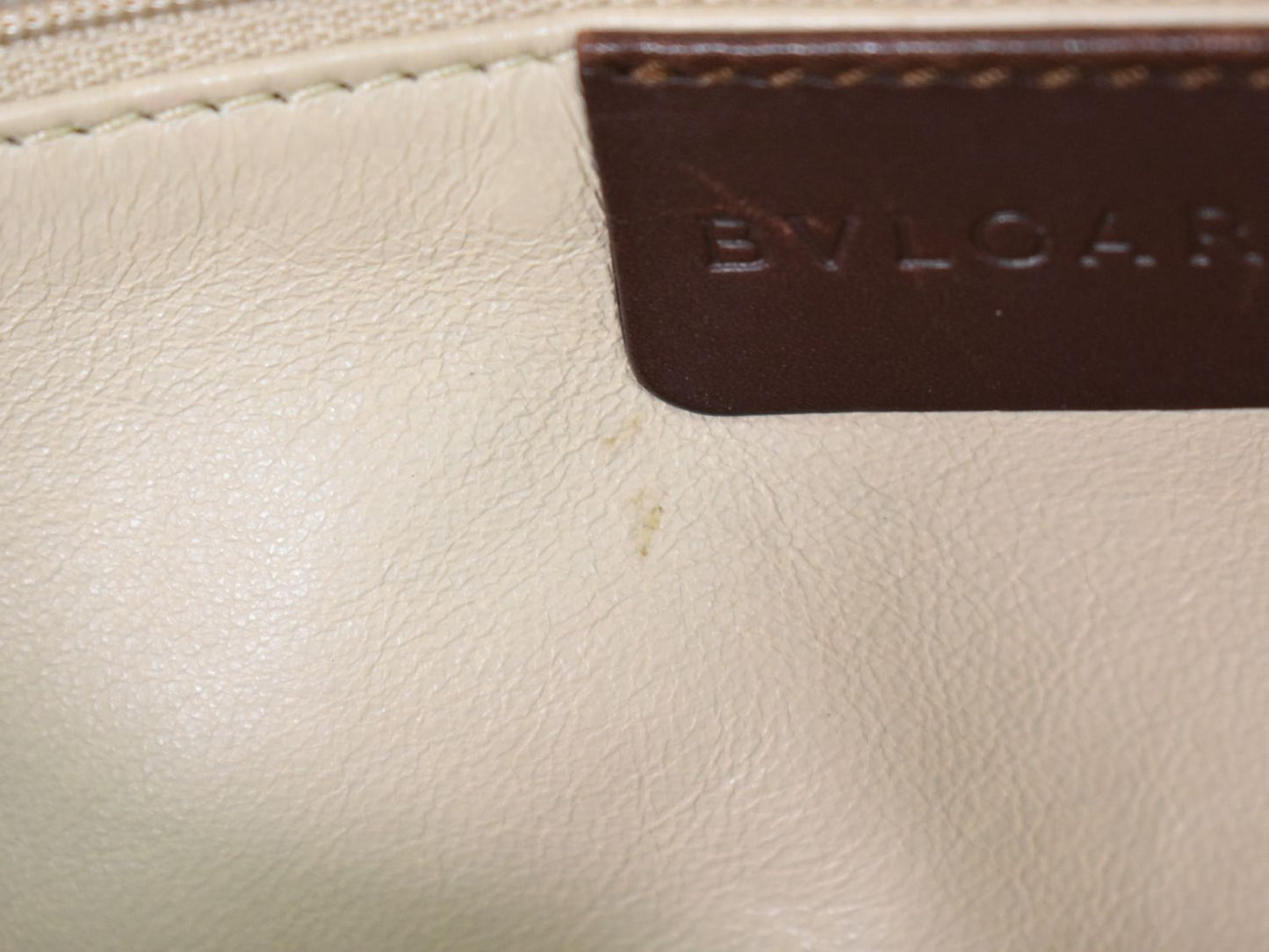 BVLGARI ハンドバッグ ブラウン