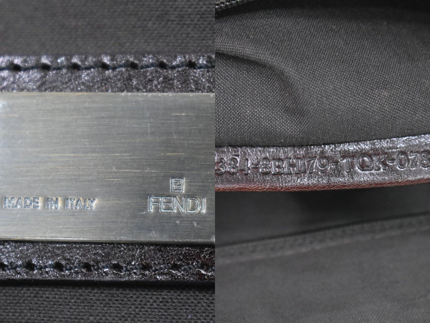 FENDI ズッカ トートバッグ ブラウン 8BH179
