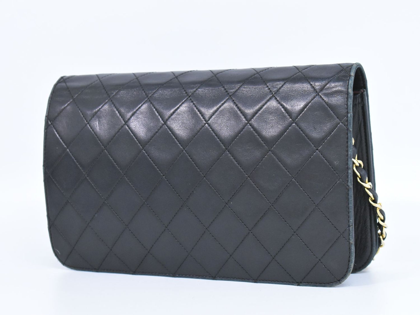 CHANEL ココマーク マトラッセ ショルダーバッグ ブラック