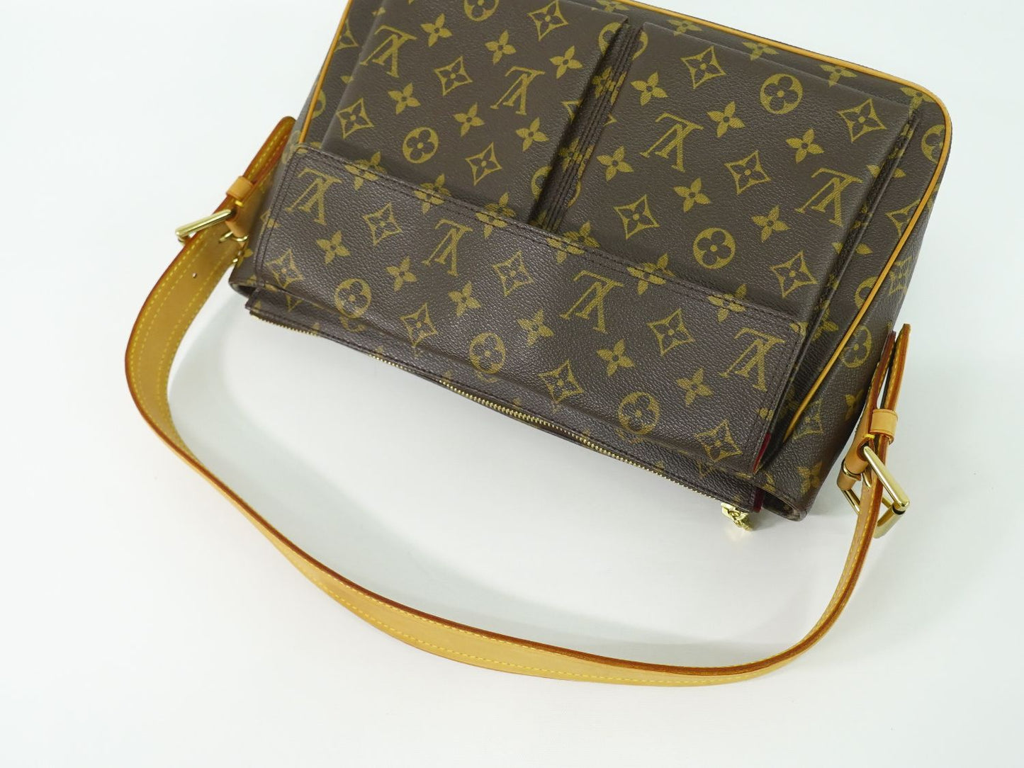 LOUIS VUITTON ヴィバ シテ PM モノグラム ショルダーバッグ M51163