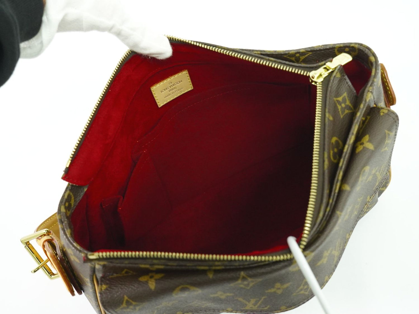 LOUIS VUITTON ヴィバ シテ PM モノグラム ショルダーバッグ M51163