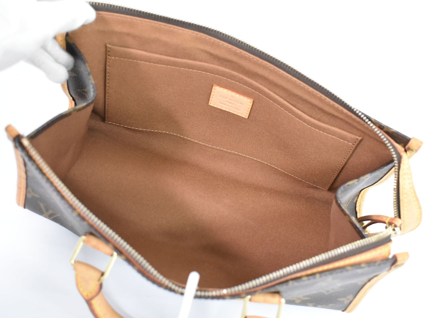 LOUIS VUITTON ポパンクール モノグラム ハンドバッグ M40009