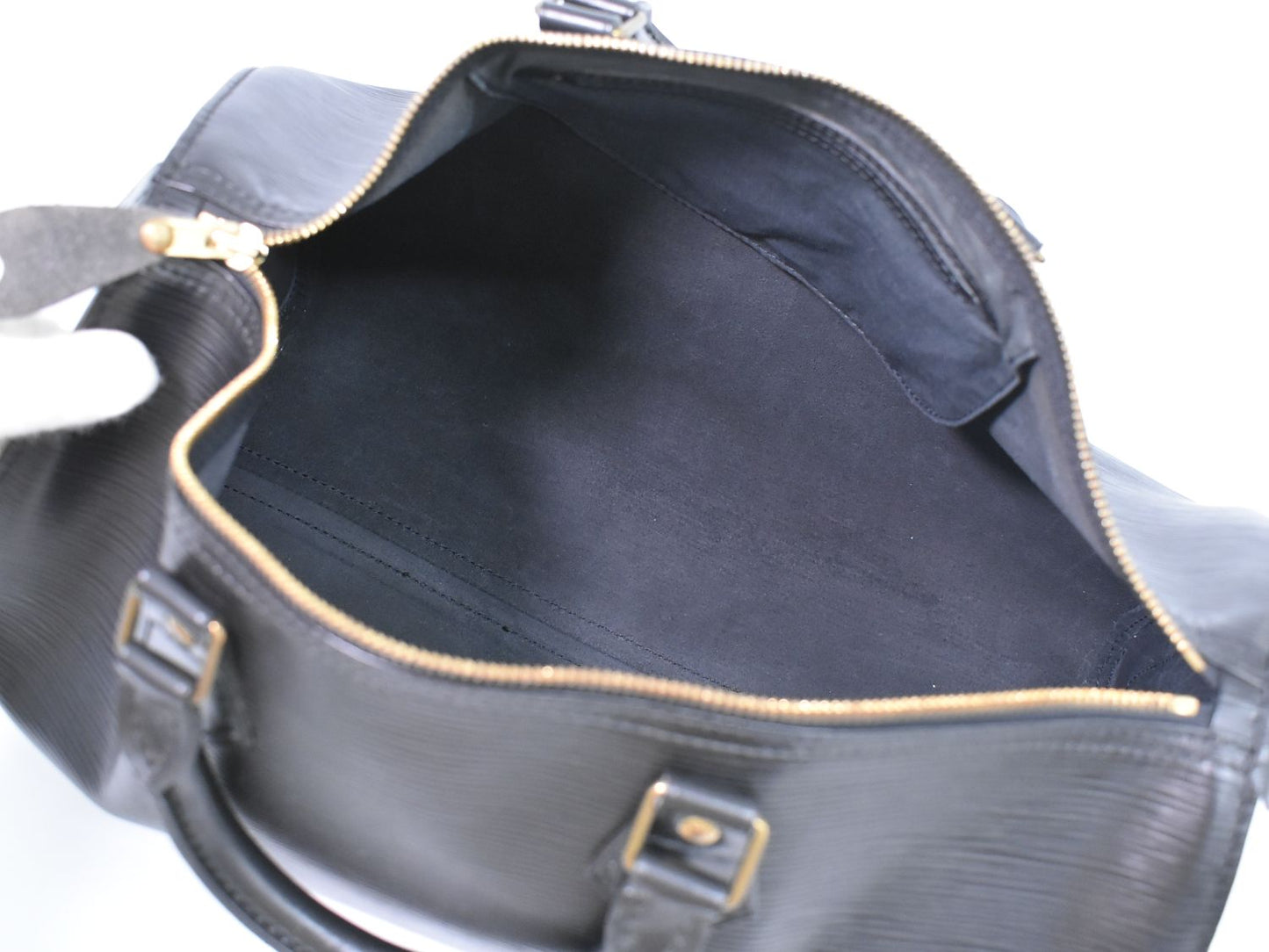 LOUIS VUITTON スピーディ 35 エピ レザー ミニ ボストンバッグ ノワール M42992