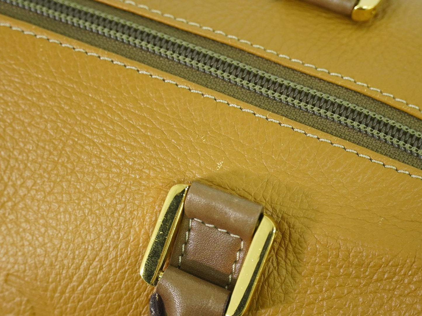 LOEWE アナグラム ボストンバッグ ベージュ