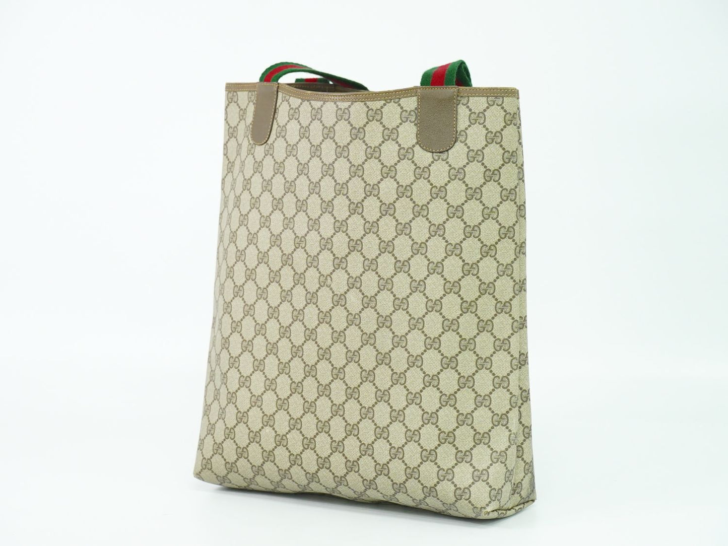 GUCCI オールドグッチ シェリーライン トートバッグ ベージュ